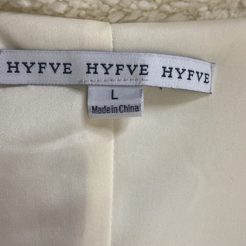 Women's Sz L White Soft Sherpa Fleece Jacket - Picture 2 of 13